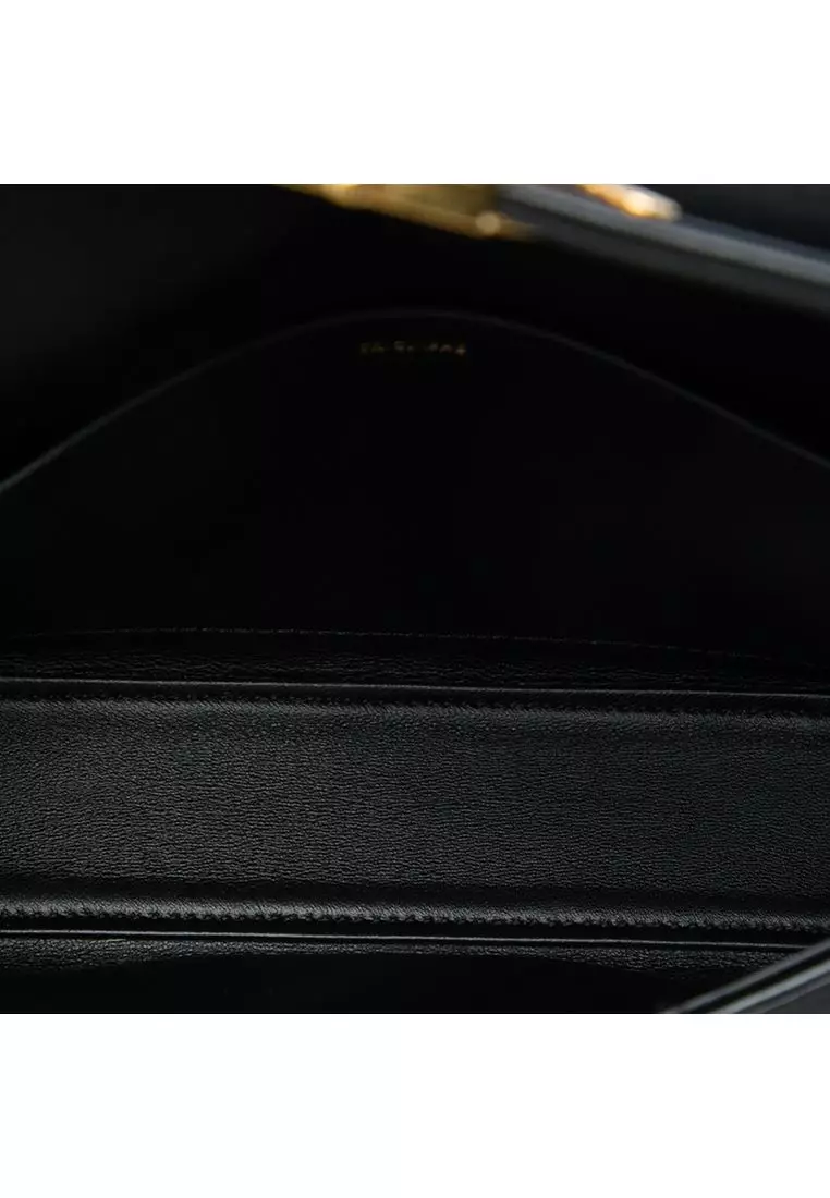 Pre-Loved Celine Velvet Claude Shoulder Bag
