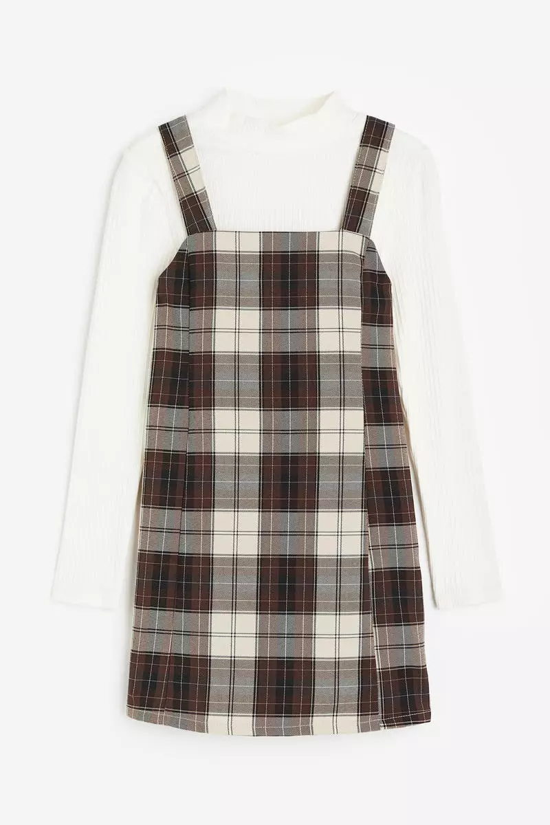 H&m shop pinafore dress