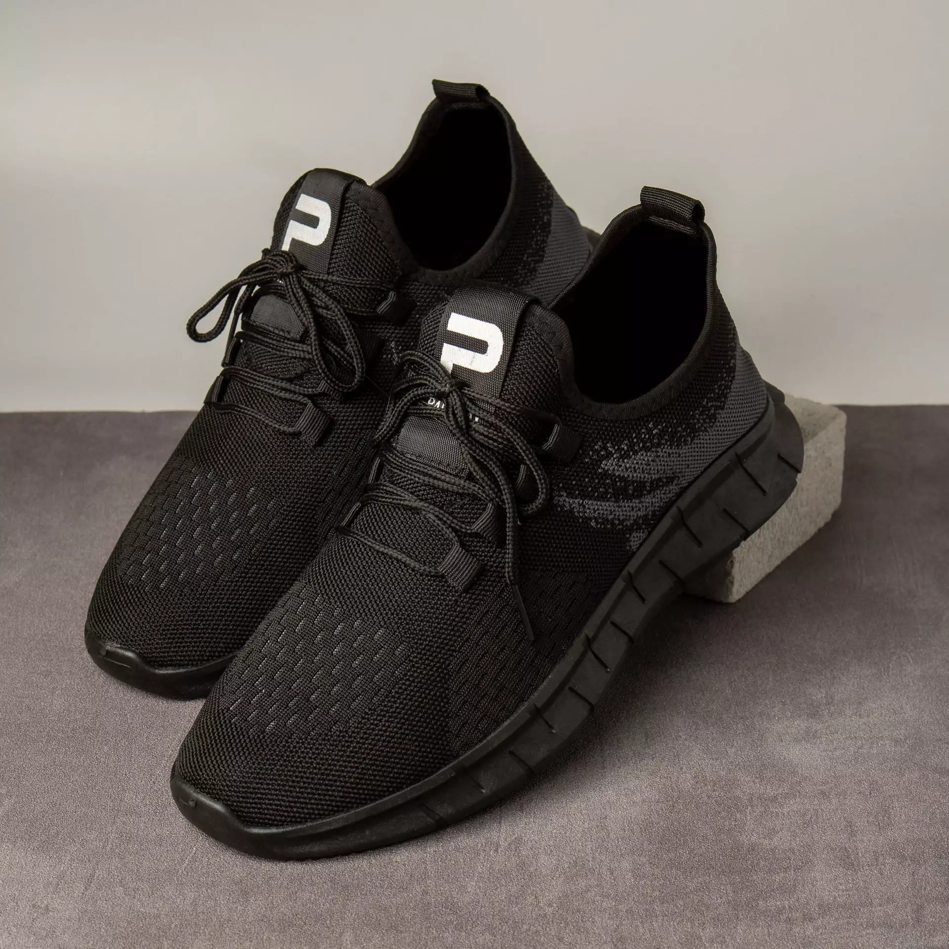 PAULMAY Sepatu Sneakers Pria Tokyo Series - Black