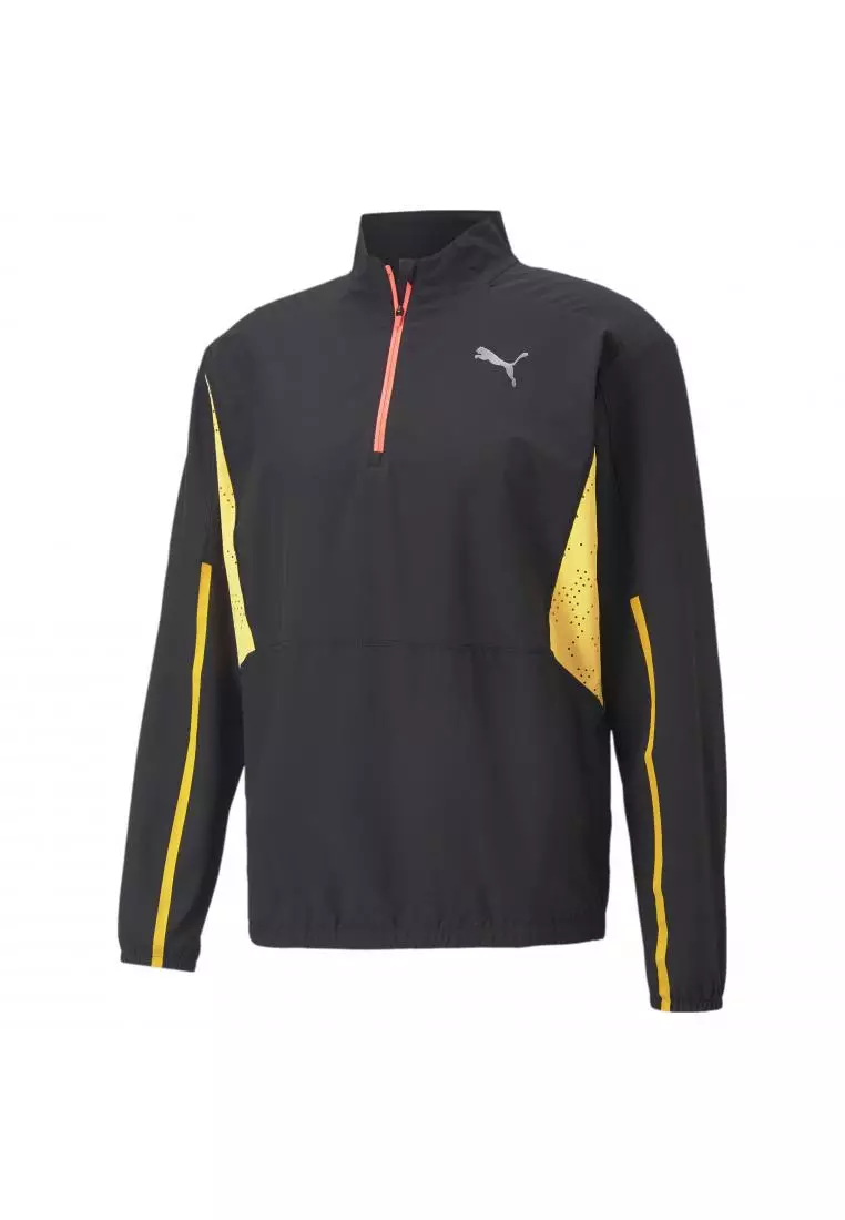 Puma athletic hot sale jacket