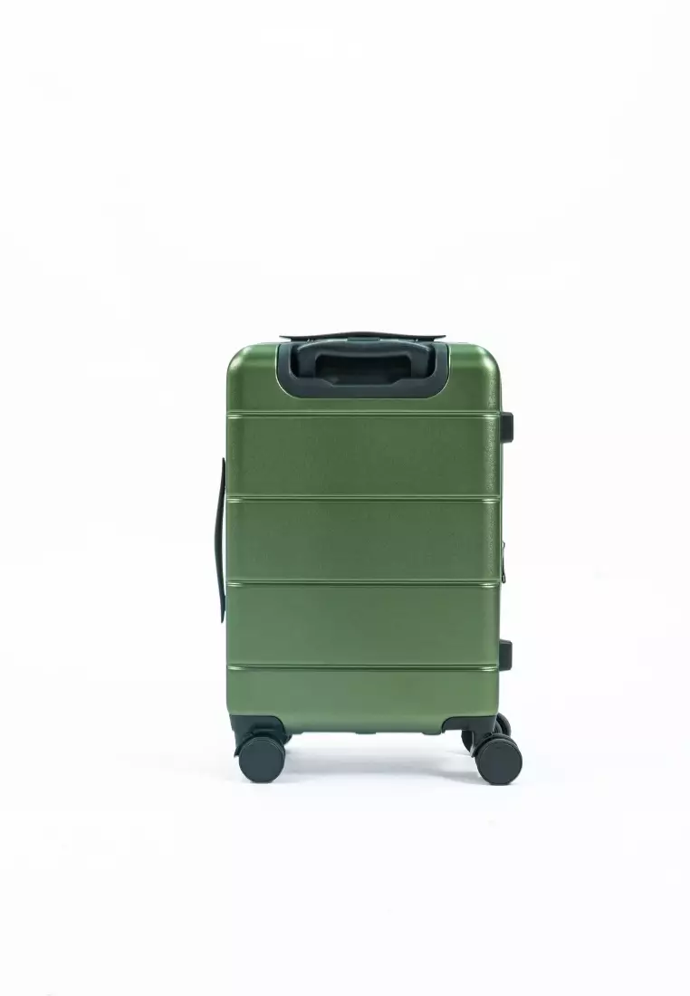 Alpha 20" Small Hard Case Luggage Olive