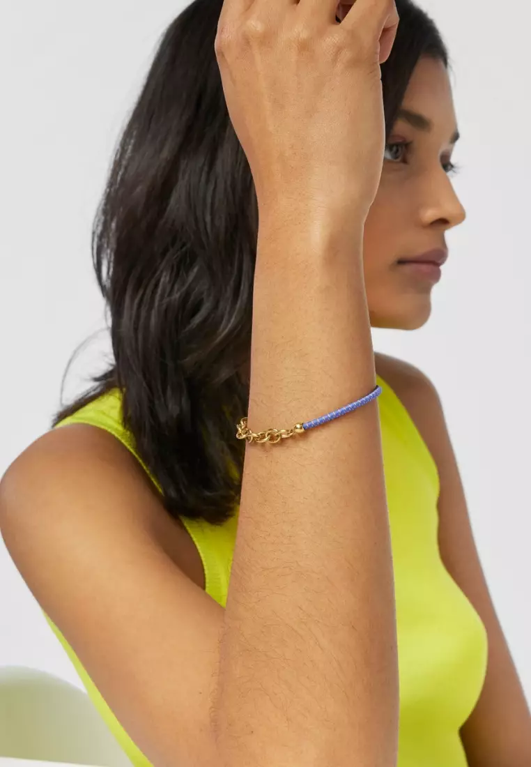 Buy TOUS TOUS St. Tropez Elastic Blue Bracelet 2024 Online