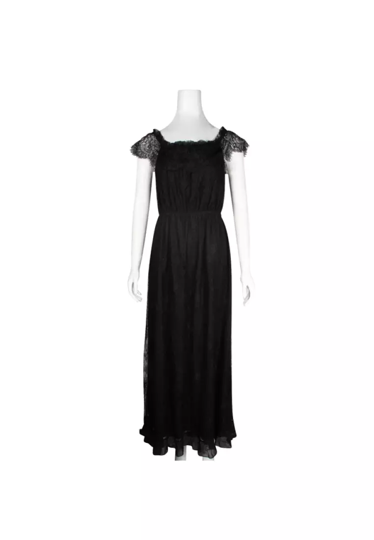 The kooples 2025 black lace dress