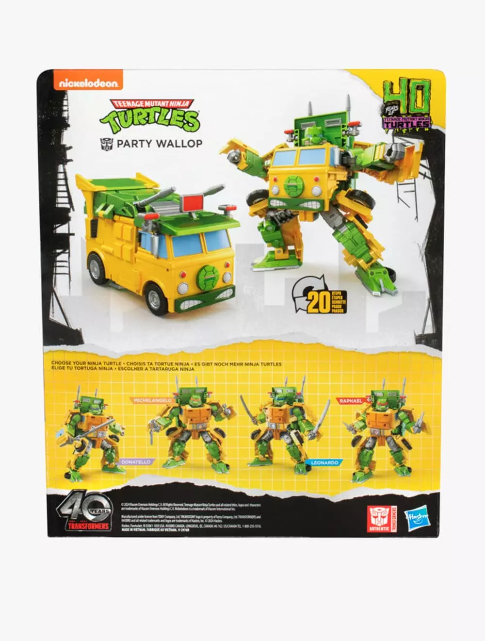 TRA Collab TMNT x Transformers Party Wallop - TFOF9656