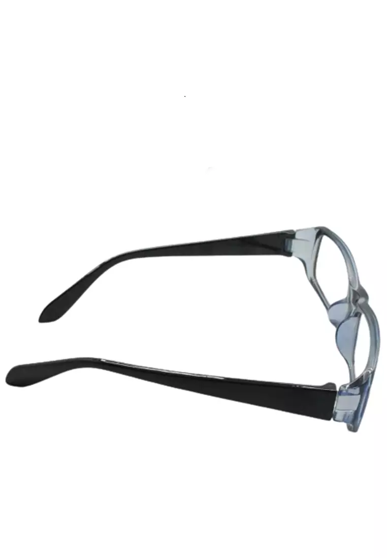 Ells Kacamata Komputer Anti Radiasi Blue Light Design Stylish Material PC ORIGINAL - Black