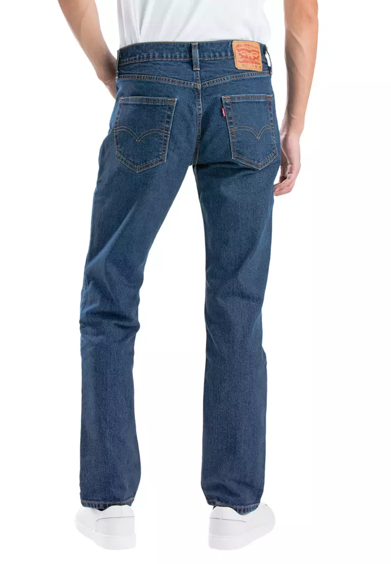 511 Slim Fit Dk Stonewash Str