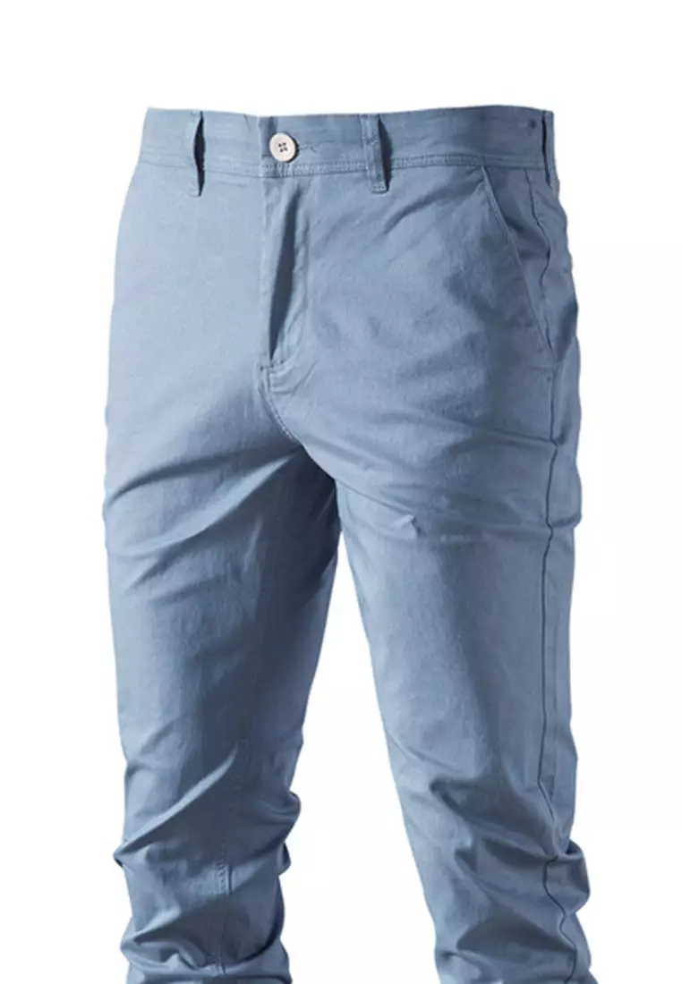 Thick Casual Straight Pants AX-PM12
