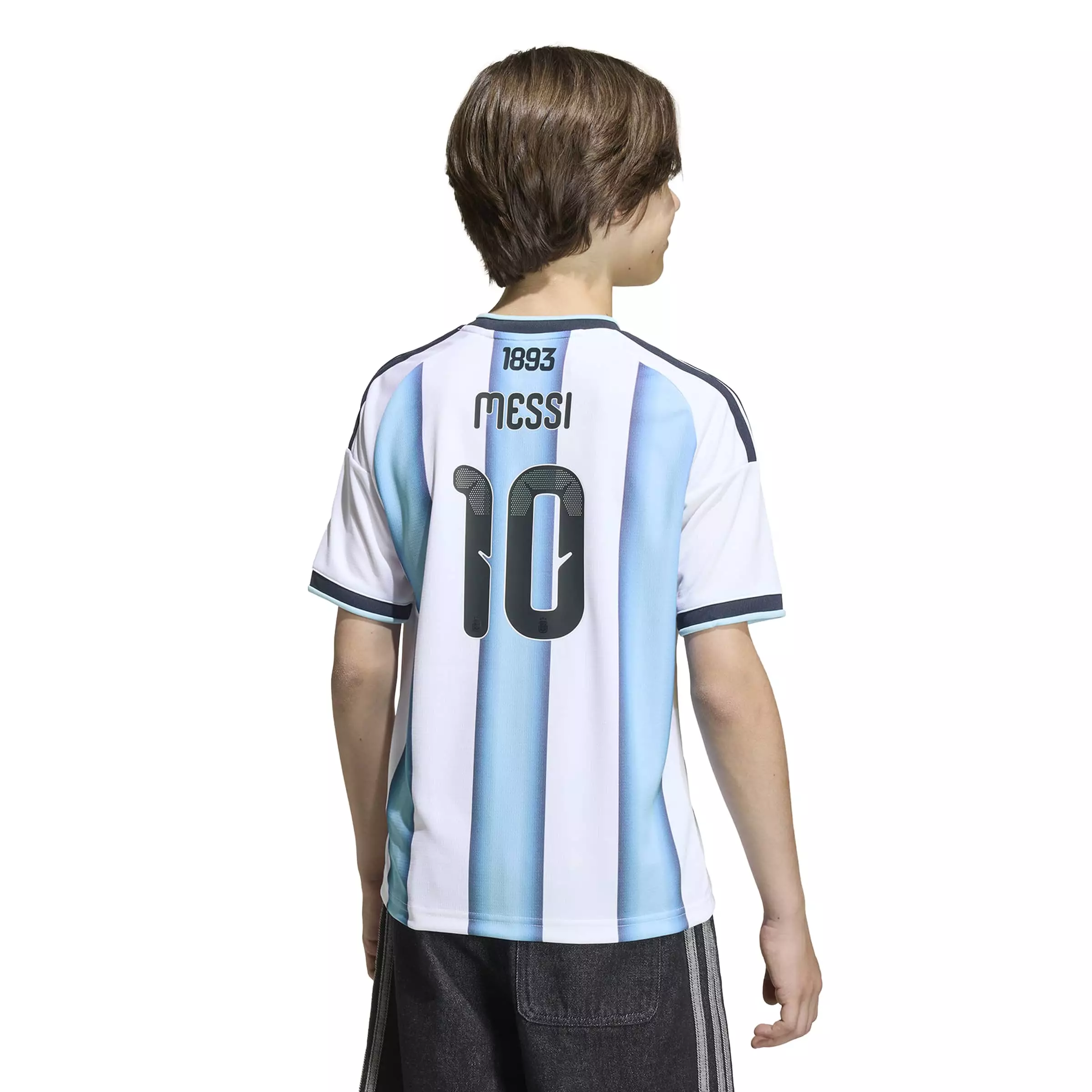 ADIDAS Argentina 26 Home Messi Kids Jersey KA8115 - Jersey Anak (Putih)