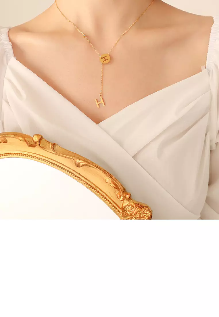 Gold tassel on sale necklace price