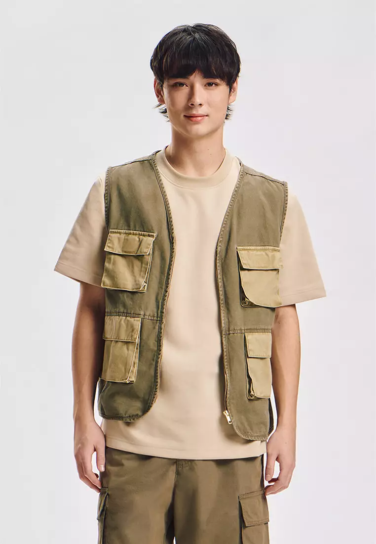 Relaxed Vest with Pockets