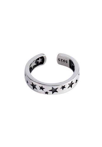 A-Excellence silver Premium S925 Sliver Star Ring 1AA34AC7CD0748GS_1