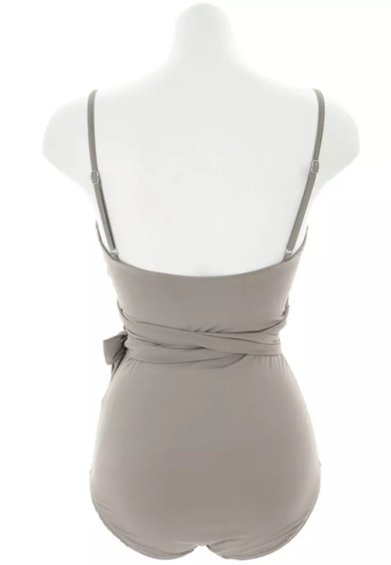 Wrap One Piece Swimsuit C0A71715GY