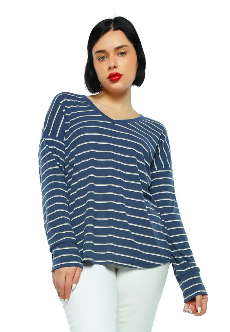 Casual long sleeve top cheap