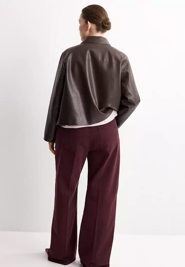 High-Waisted Wide Leg Jeans