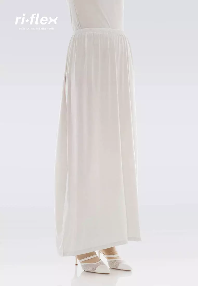 Ria Miranda Grey Comfy Skirt