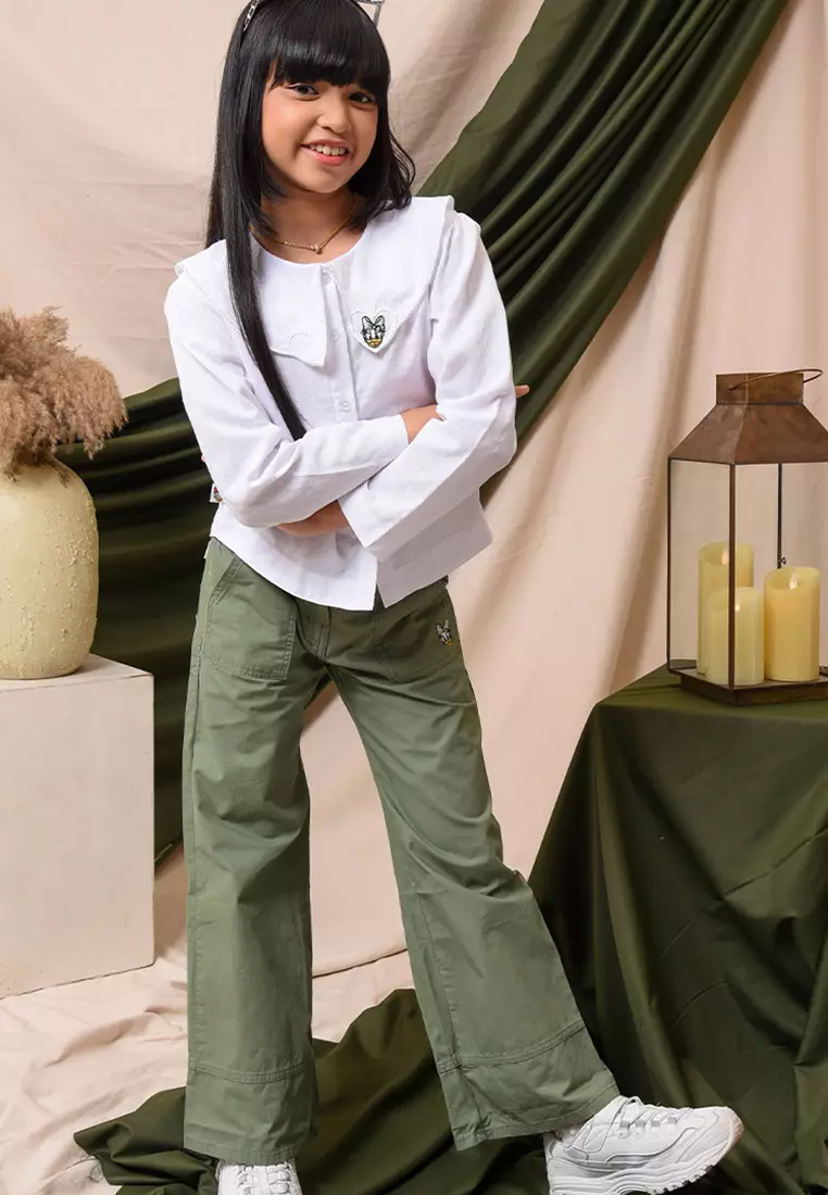 Maxi culottes/ Kulot panjang anak/ Daisy Lovely Daisy