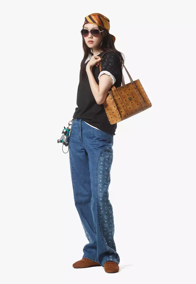 Aren School Bag Tote in Visetos