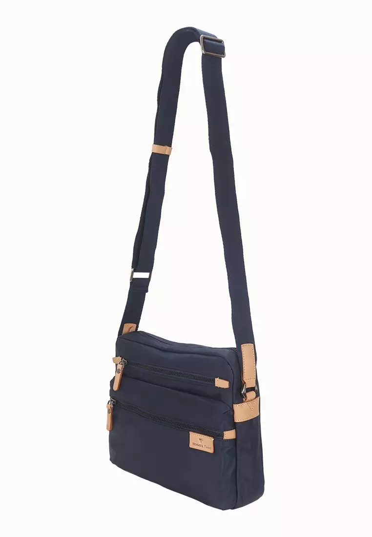 Travel Time Shoulder Bag 606-710462023 Blue