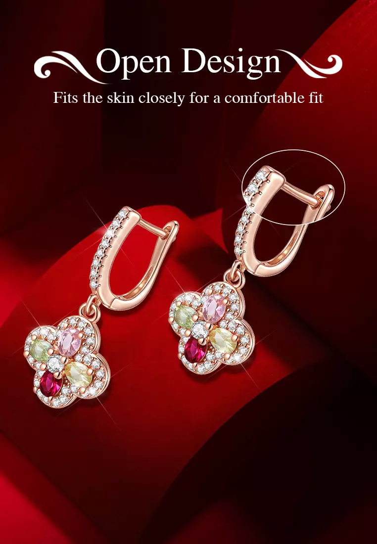 Anting Wanita Perhiasan Berlian Fashion Anting Cewek Original Earrings Anting Titanium Anti Karat