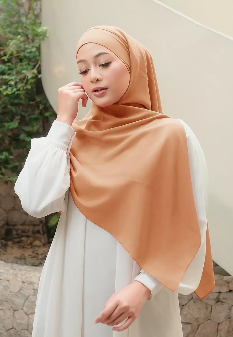 KHIBAN KHAIRA MAGNET PLUS NIQAB - DUSTY ORANGE