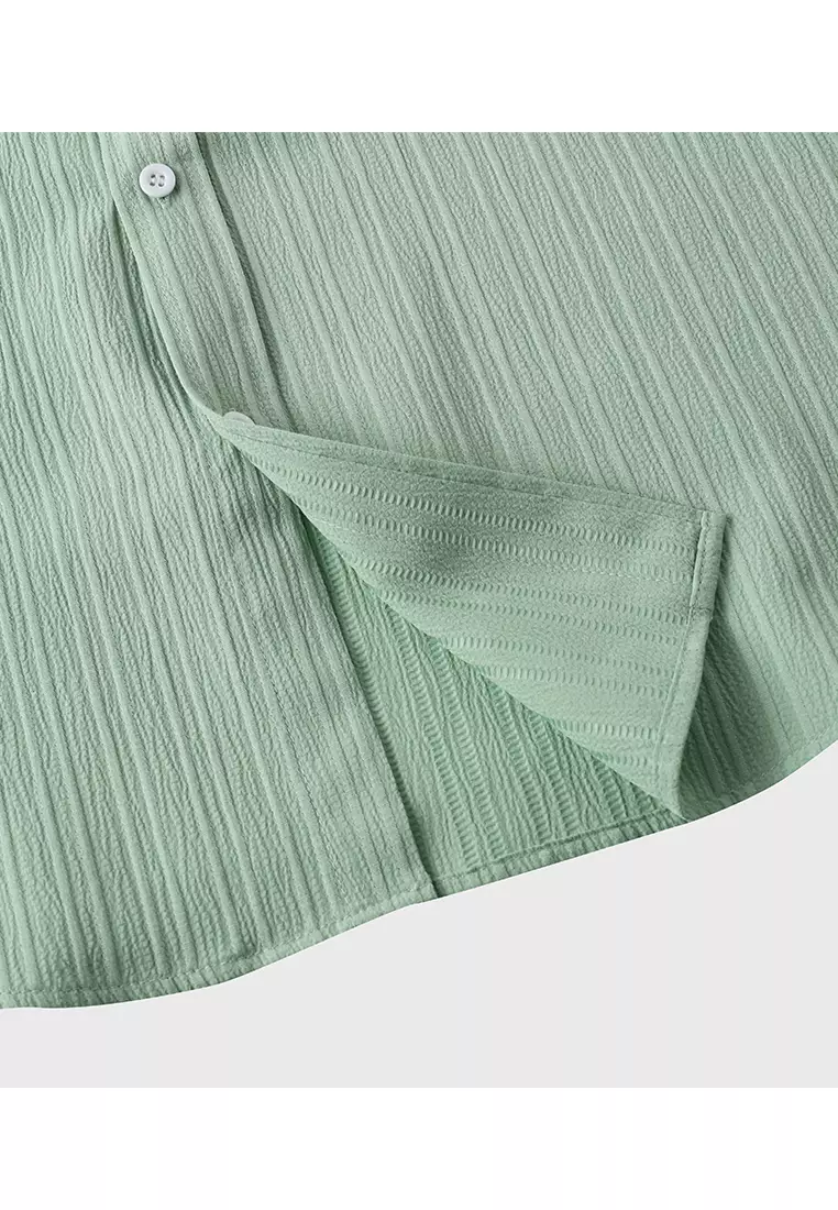 Turn-down Collar Striped Shirt YL-A90