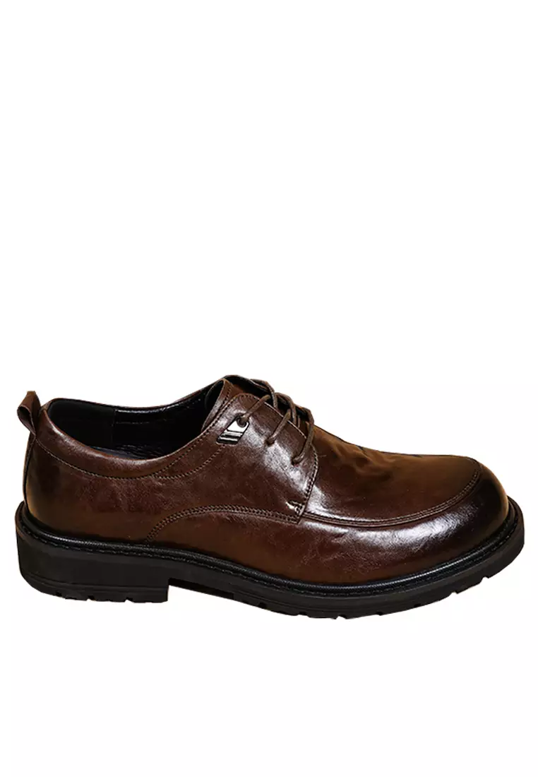 Discount on Twenty Eight Shoes  shoes - SKU: Business Grain Leather Derby Shoes Mk3152-1