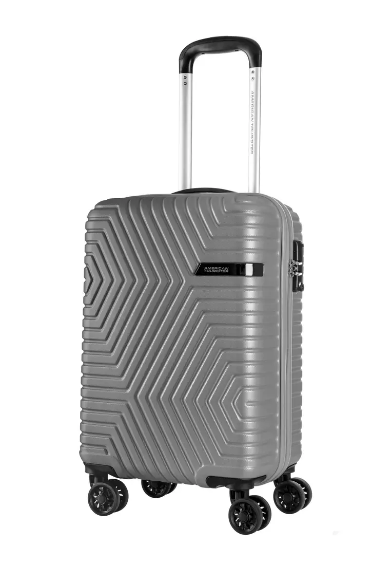 Buy American Tourister American Tourister Ellen Spinner 55/20 TSA Luggage Grey Online ZALORA