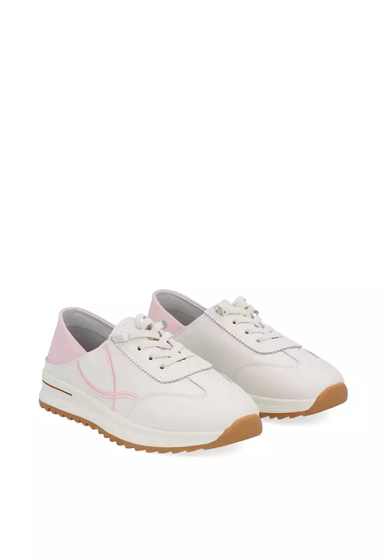 Light Pink Wave 360 Sneakers