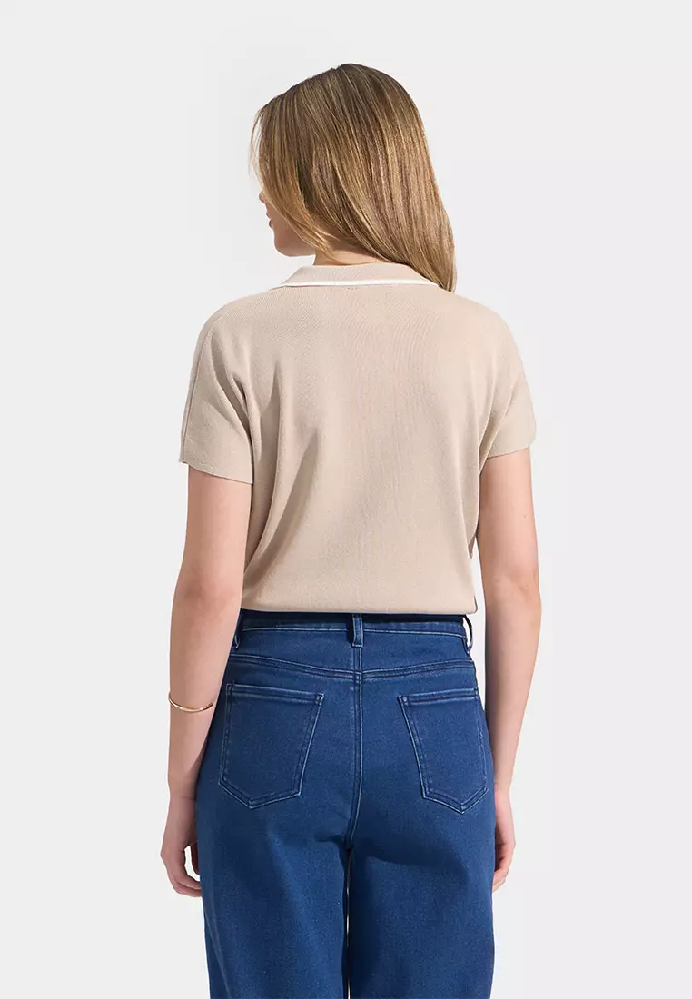 Polo with Contrast Tipping