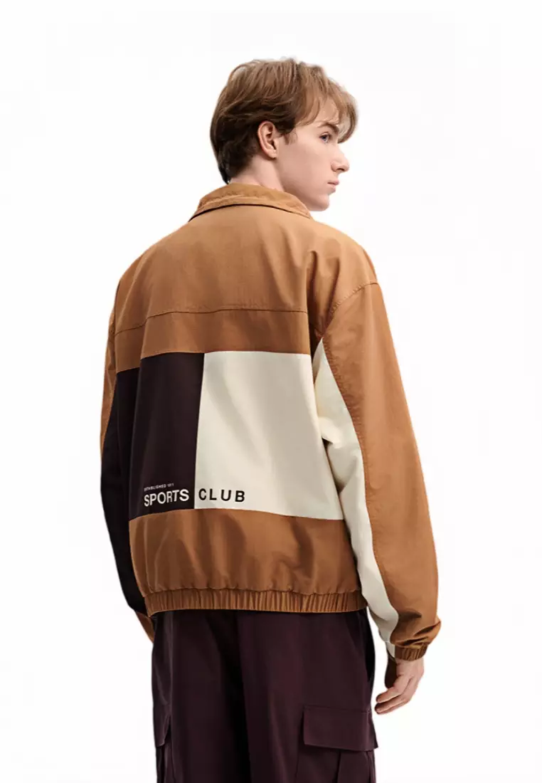 FILA CORE LIFESTYLE ORIGINALE Men Woven Jacket (Brown)