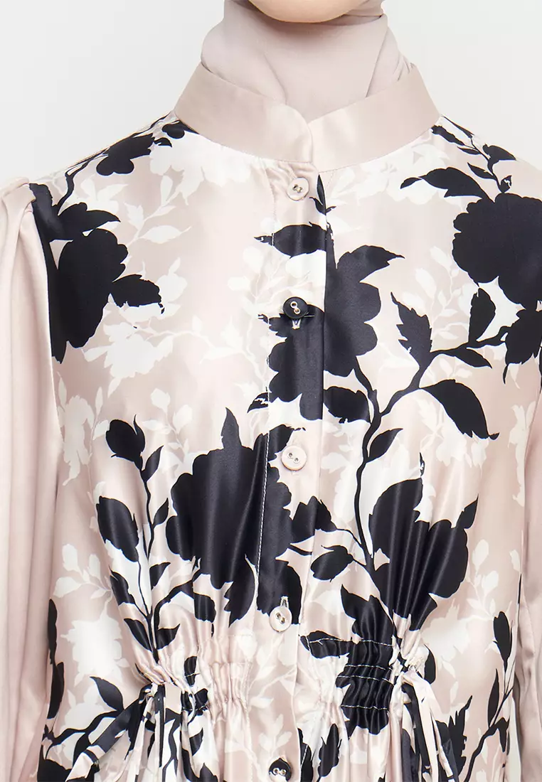 Kamilaa by Itang Yunasz Dress Amorist Khaki