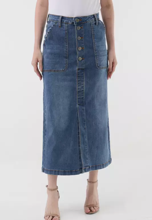 Denim Skirt Ladies