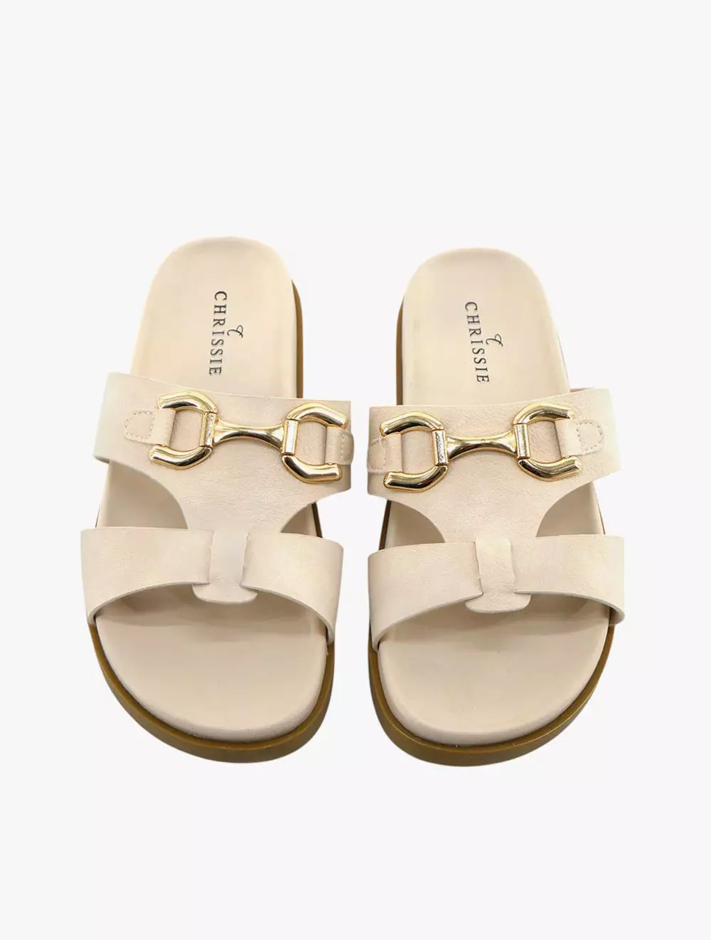 Payless Chrissie Womens Nerine Sandals - Beige_05