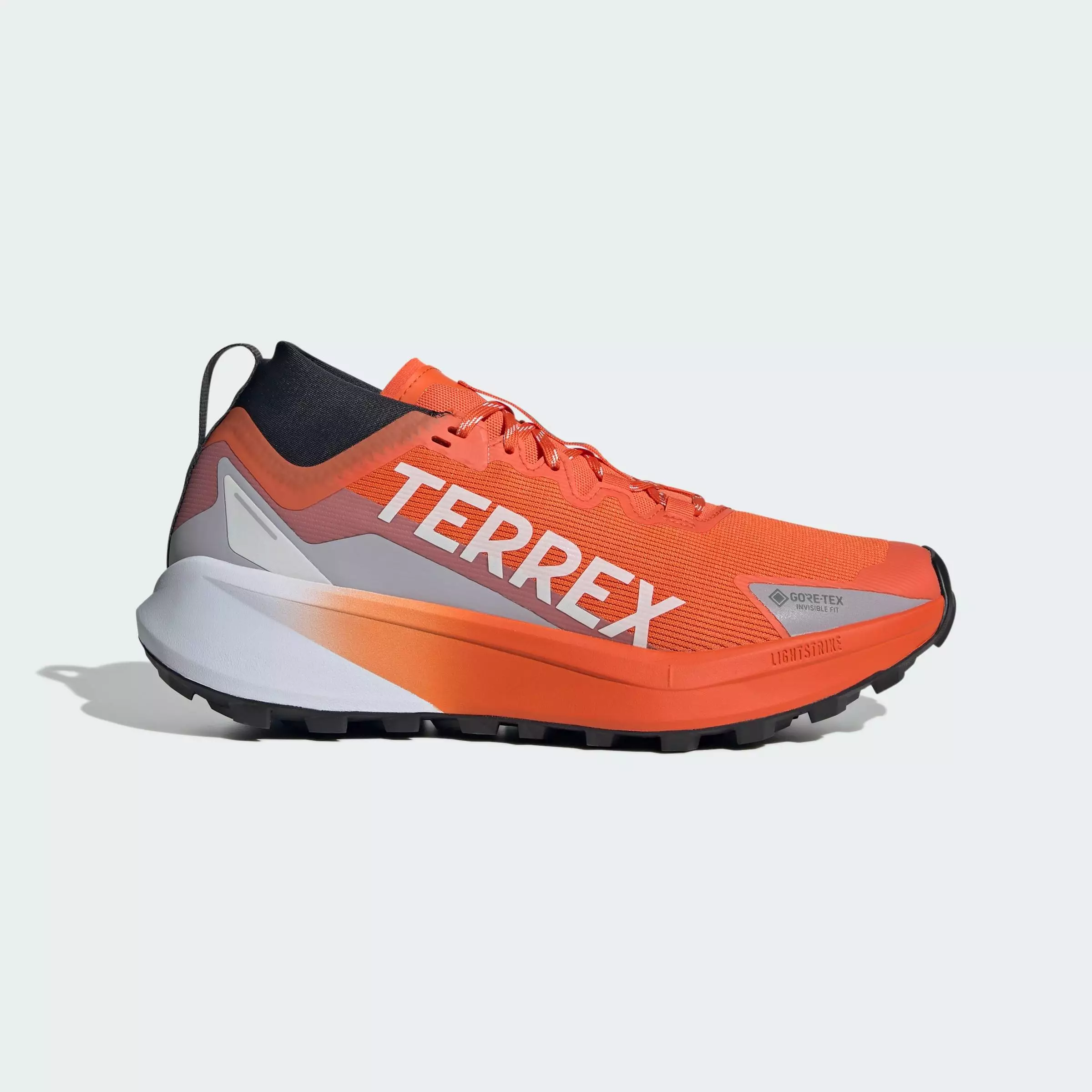 Hiking Terrex Agravic GTX Trail Running Shoes Men Orange JR5241