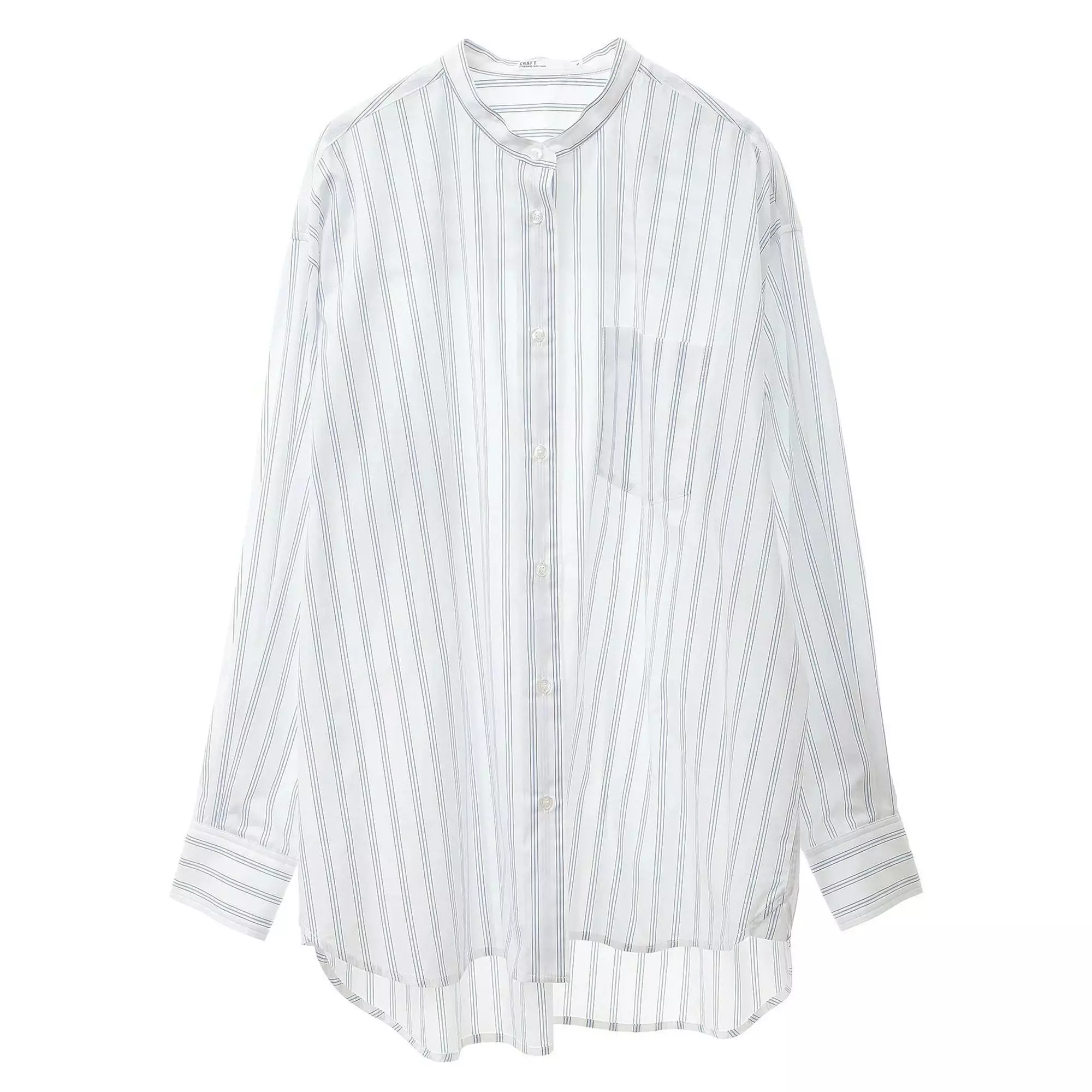 Craft Standard Boutique - Hayato Band Collar Shirt