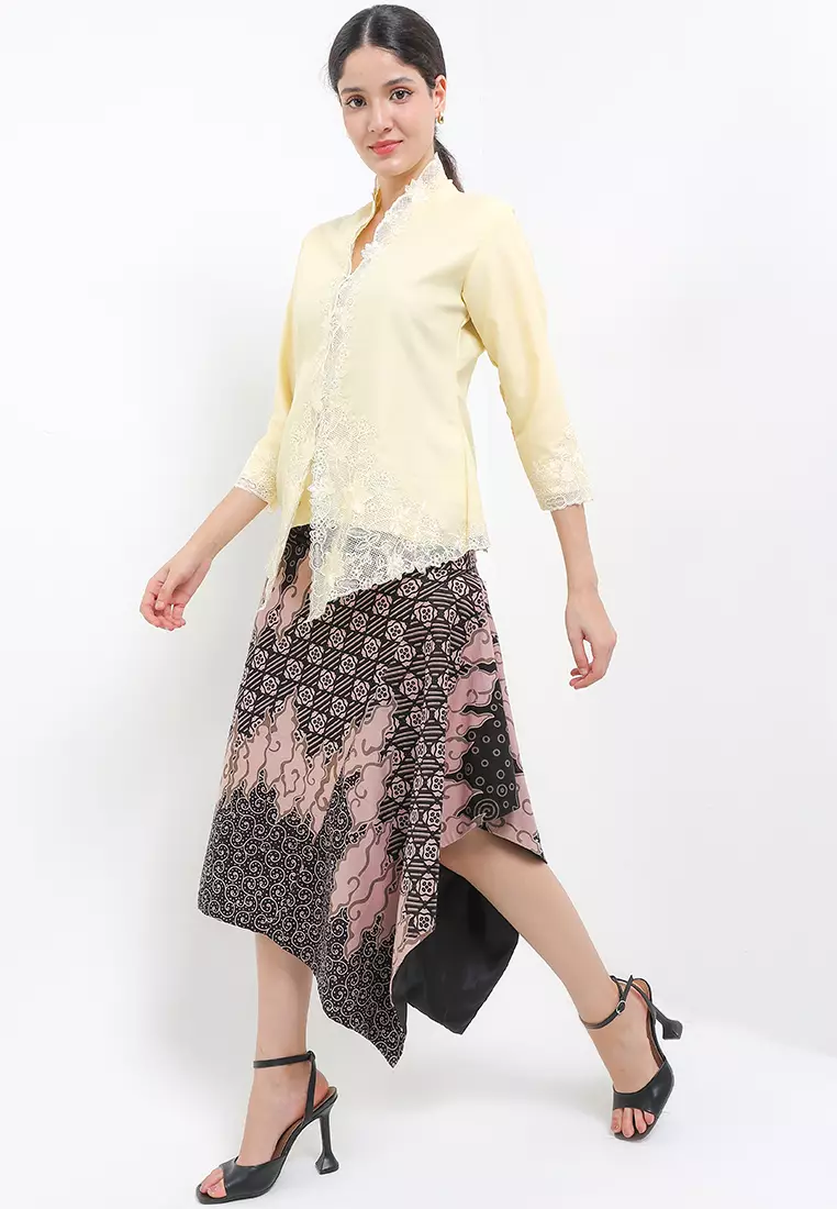 Long Skirt Lanvin Asymmetris+Lining