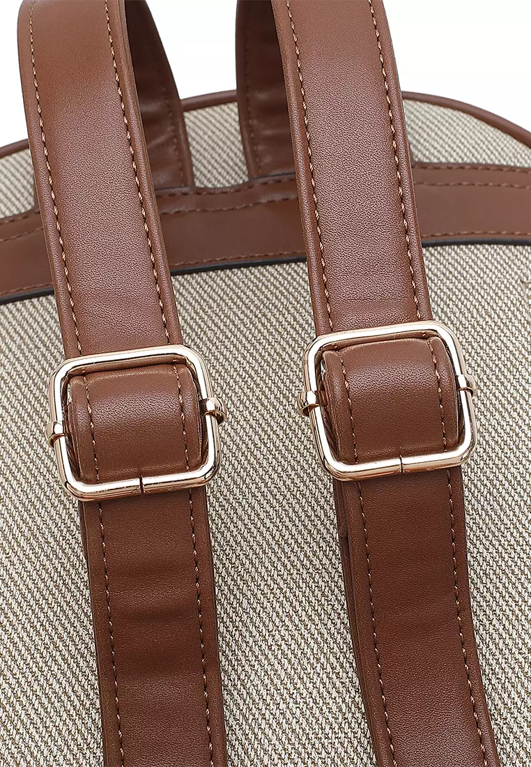 Women's Backpack (Tas Ransel Wanita & Tas Punggung Wanita) - Krem