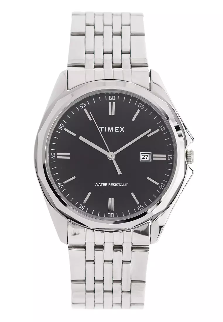 Timex Arden Silver Stainless Steel Analog Quartz Watch For Men TW2Y97700