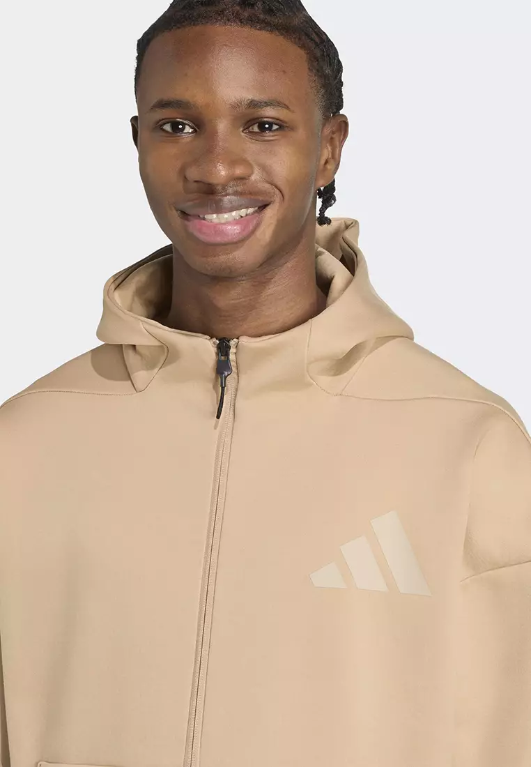 Buy ADIDAS Full-Zip Hooded Track Jacket 2025 Online - Main Image