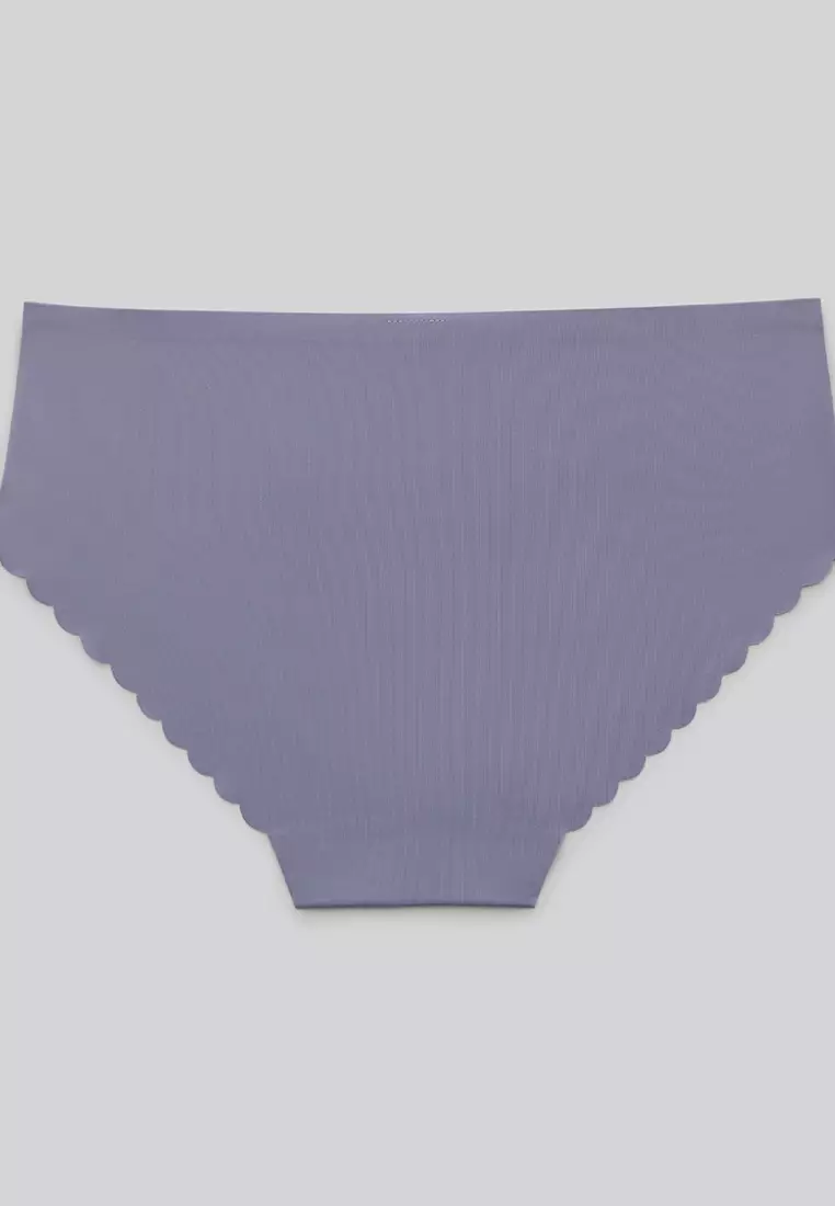 関税込★★【 】Microfiber Stretch Hipster★Purple Just My Women's Plus Microfiber Smooth Stretch Hipsters, 5
