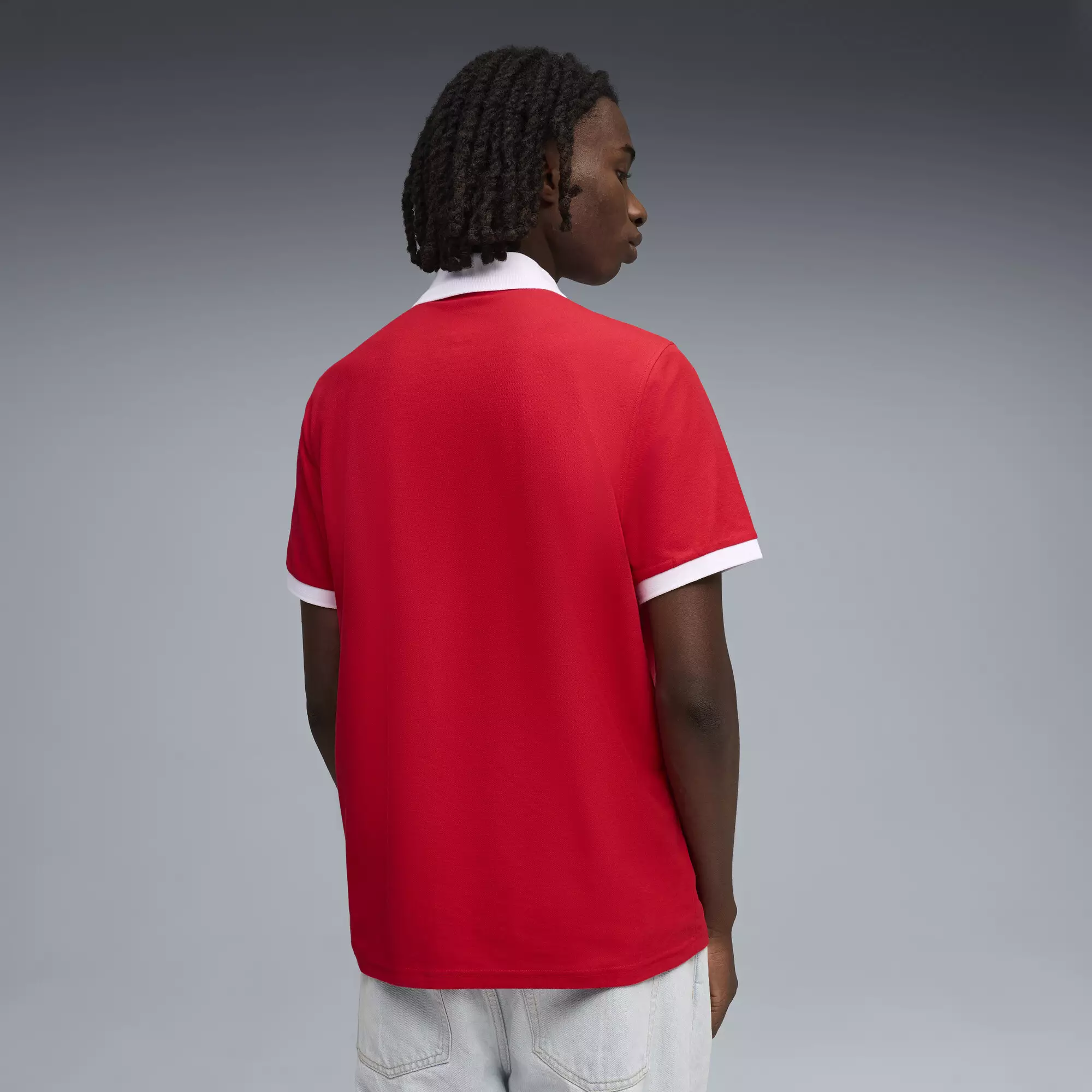 PUMA Scuderia Ferrari Men's Pique Polo