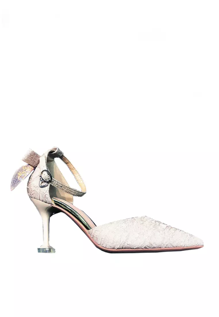 Discount on Twenty Eight Shoes  shoes - SKU: VANSA Bow D'orsay High Heel Shoes VSW-P633211