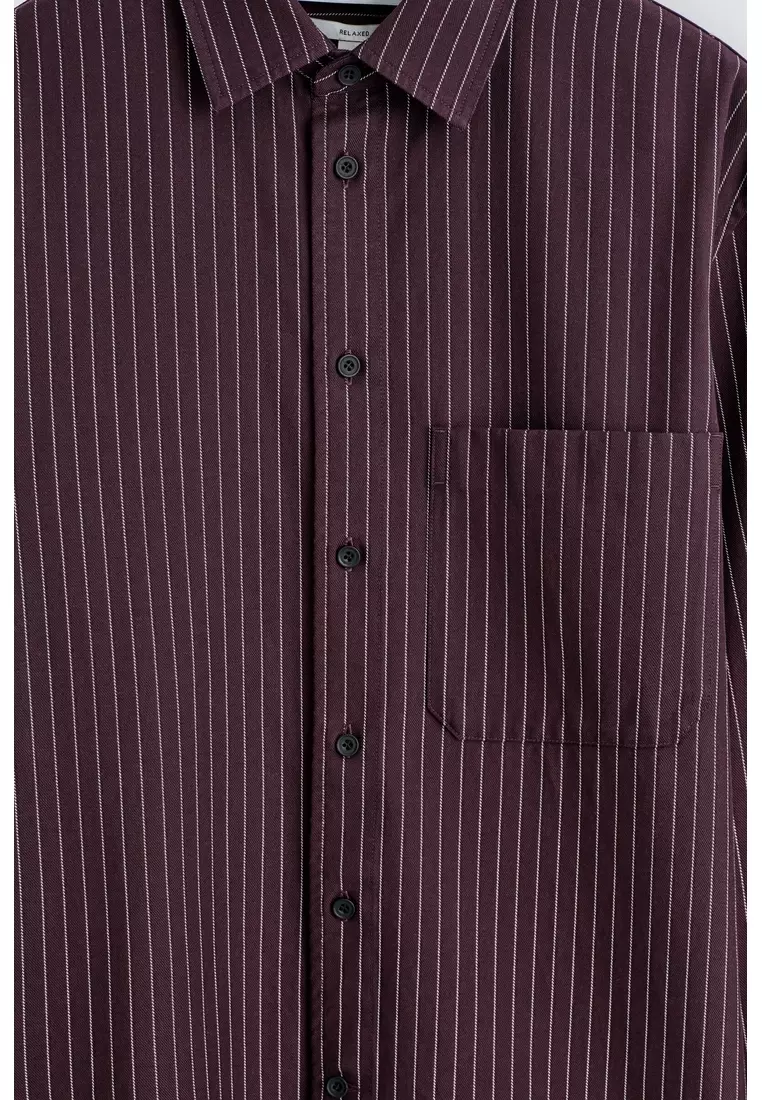 RELAXED TWILL SHIRT