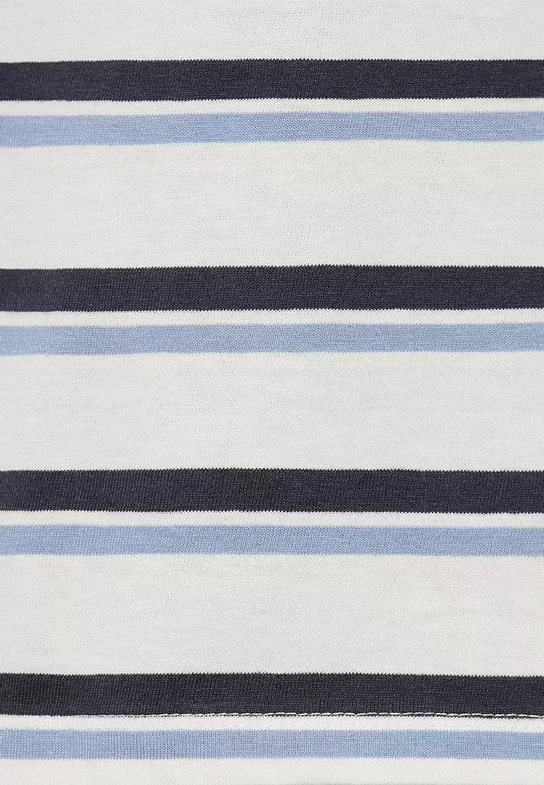 Striped Cotton T-Shirt