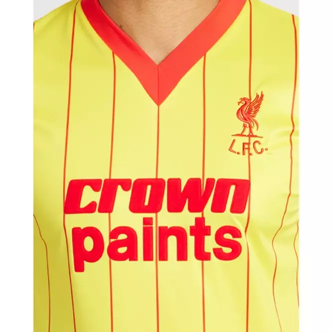 Liverpool FC Adults Retro 1982 Away Shirt Men - Official LFC Jersey Original Pria
