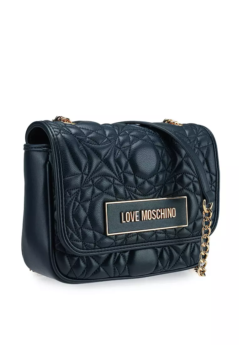 Love moschino diamond quilted crossbody bag top