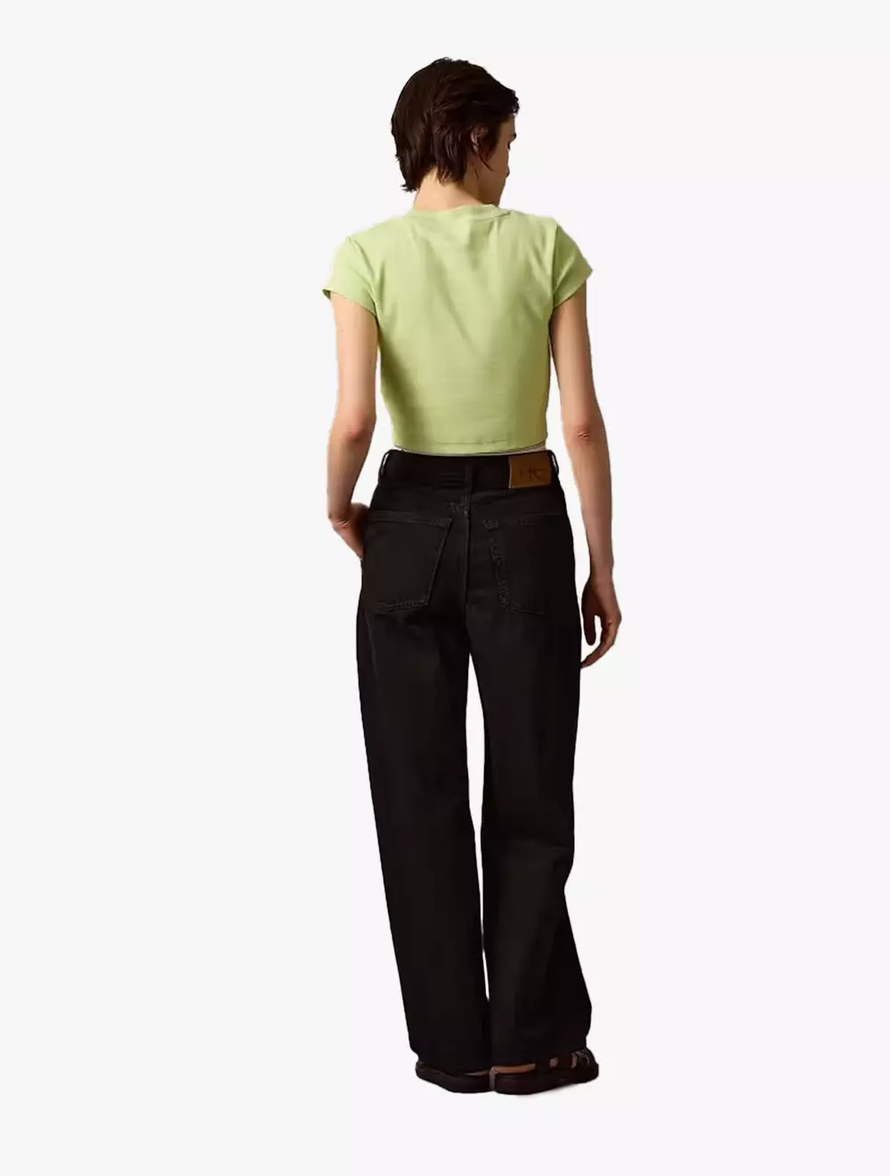 Calvin Klein - Soft Black Trouser Pants