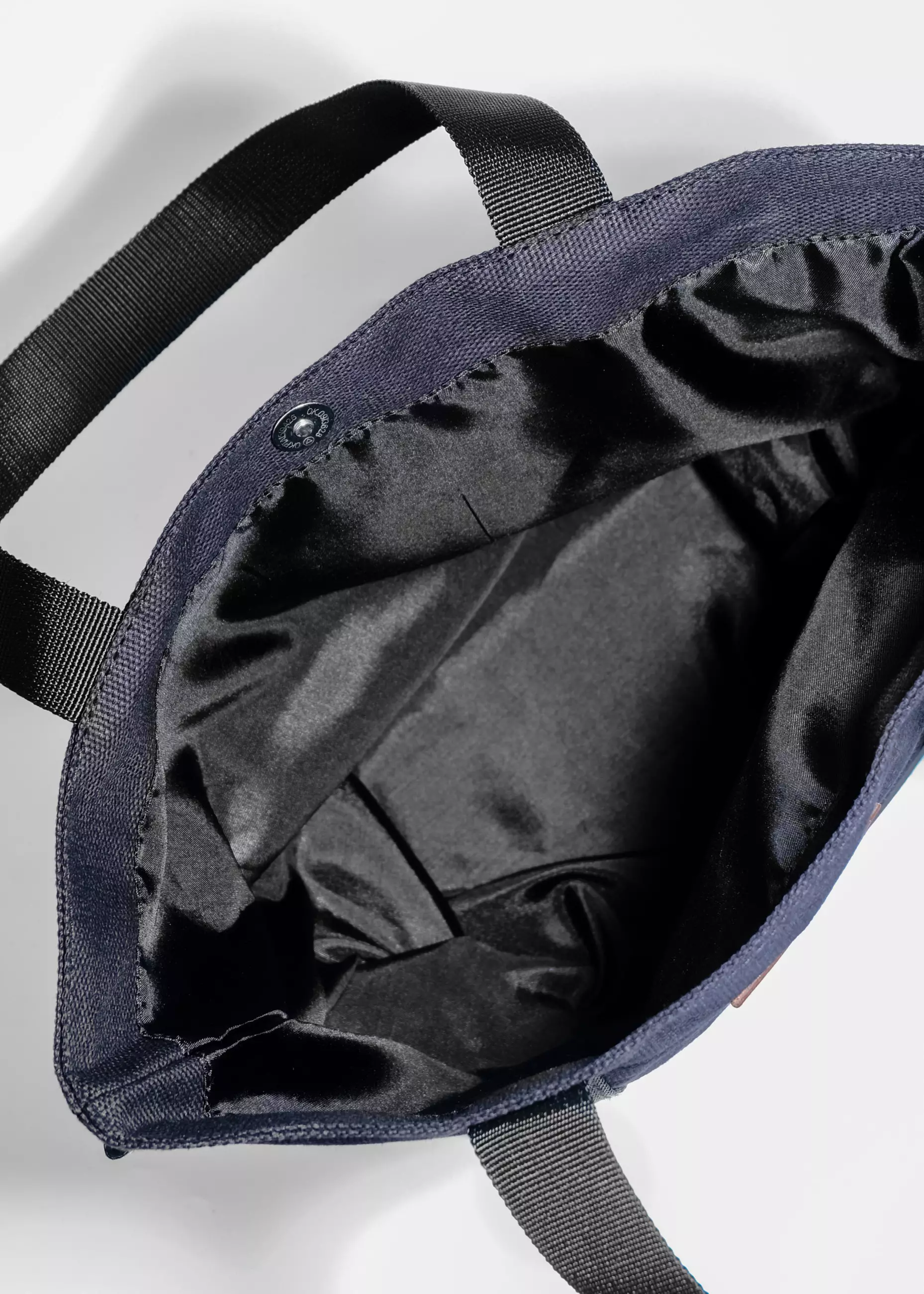 Pamole Tote Bag Casual Totebag Lapis Furing - Runa Series - Hitam