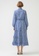 Touche Prive blue Frilled Gingham Dress 86DABAA86FF8D3GS_4