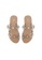Nose white Bejewelled Flat Slide Sandals 317E7SHB0E7DD8GS_4
